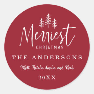 Adesivo Feriado rústico da casa da quinta do Natal o mais