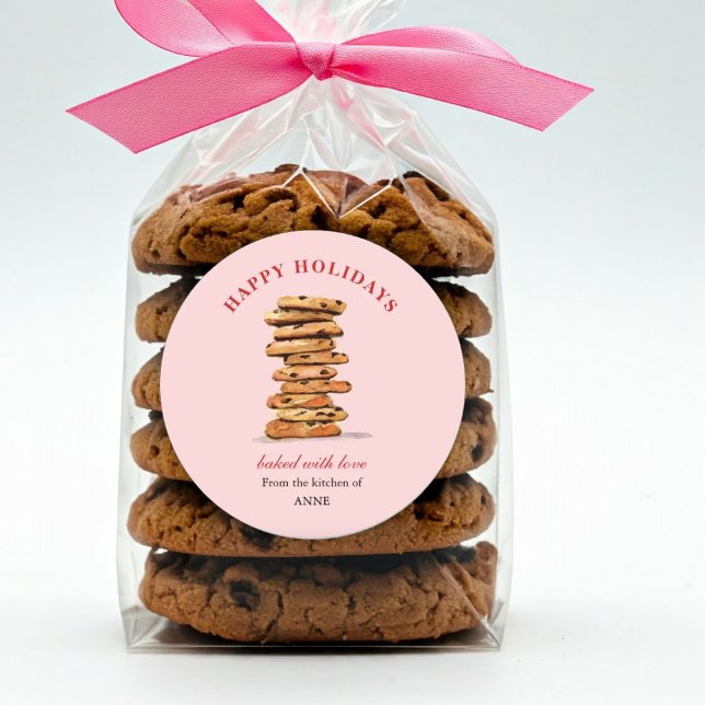 Adesivo Feriados aquarela Biscoito de chocolate (Criador carregado)