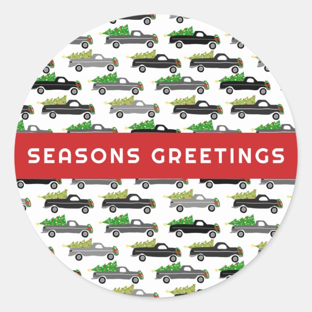 Adesivo Feriados CLIENTES Fresosos de Natal (Frente)