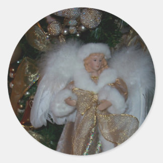 Adesivo Feriados de Design de Natal em Angel