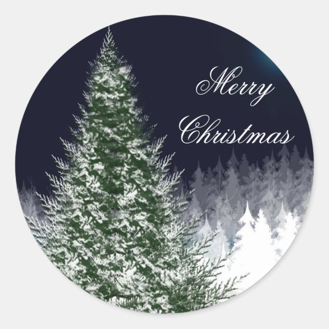 Adesivo Feriados de Envelope de Cartão de Feriado Personal (Frente)