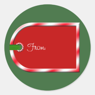 Adesivo Feriados de Envelope Design da temporada de Natal
