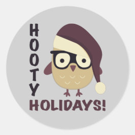 Adesivo Feriados de Hooty hipster!