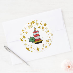 Adesivo Feriados de Natal Dourados Semelhantes