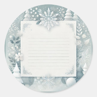 Adesivo Feriados de Neve