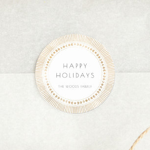 Adesivo Feriados felizes com imagens de explosão do sol D