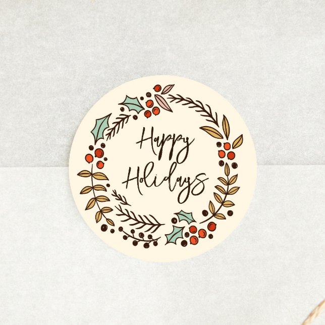 Adesivo Feriados Felizes da Terra de Natal (Criador carregado)