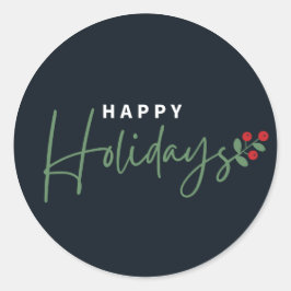 Adesivo Feriados felizes modernos