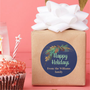 Adesivo Feriados felizes personalizáveis de:...Sticker