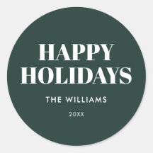 Feriados Mínimos Verdes Modernos