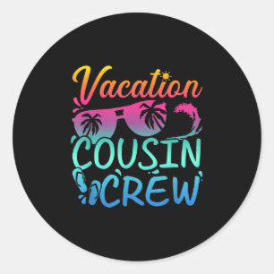 Adesivo Férias Cousin Crew Beach Sungles