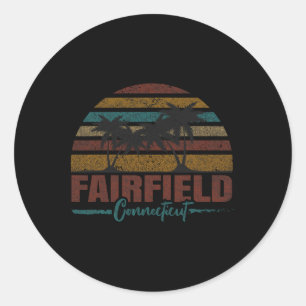 Adesivo Férias da cidade costeira de praia Souvenir Fairfi