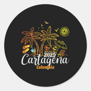 Adesivo Férias da família Cartagena Colombia 2025 Cruise S