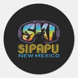 Adesivo Férias de Esqui Ski Sipapu Novo México