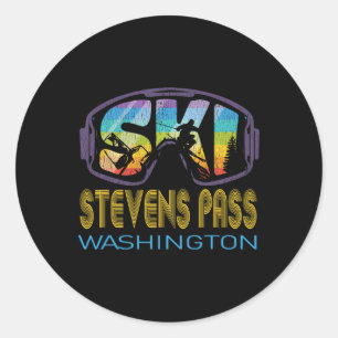 Adesivo Férias de Esqui Stevens P Washington 