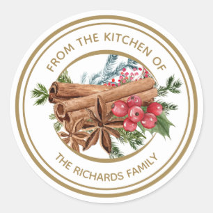 Adesivo Férias de Natal Personalizadas