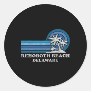 Adesivo Férias de Verão da Família Rehoboth Beach Delaware