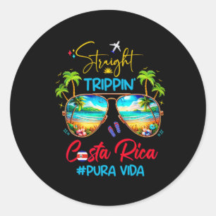 Adesivo Férias de Verão em Costa Rica Straight Trippin Pur