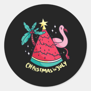 Adesivo Férias de Verão Melancia Árvore de Natal Natal