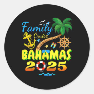 Adesivo Férias do Grupo Amigos da Família Bahamas Cruise 2