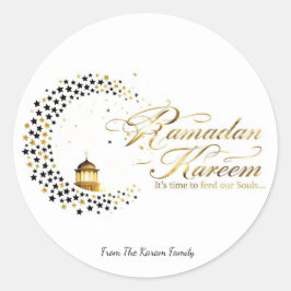 Adesivo férias do Ramadan Kareem