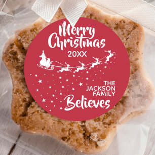 Adesivo Férias dos Papais noeis de Natal