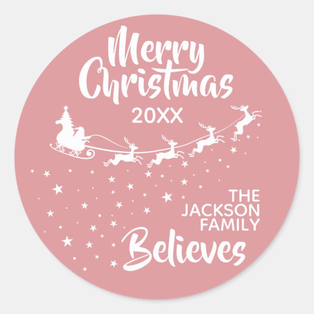 Adesivo Férias dos Papais noeis de Natal (Frente)