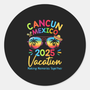 Adesivo Férias em Família Cancún México 2025 Criando Memór