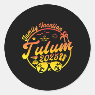 Adesivo Férias em Família em Tulum México 2025 Cruzeiro de