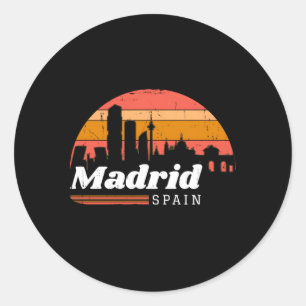 Adesivo Férias Espanha Madrid