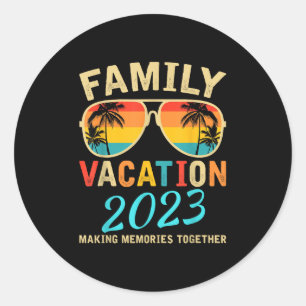 Adesivo Férias Familiares 2023 Férias de Verão em Matança