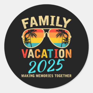 Adesivo Férias Familiares 2025 Férias de Verão em Matança