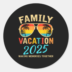 Adesivo Férias Familiares 2025 Férias de Verão em Matança 