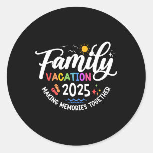 Adesivo Férias Familiares 2025 Férias de Verão em Matança 