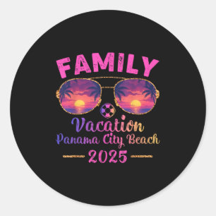 Adesivo Férias Familiares 2025 Sungles Florida Panama City