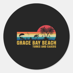 Adesivo Férias Familiares Grace Bay Beach Turks E Caicos S