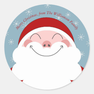 Adesivo Férias Feliz Natal Papai Noel