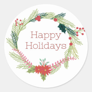 Adesivo Férias Felizes das Mortes de Natal