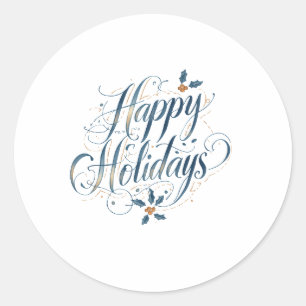 Adesivo Férias Felizes Natal Família Ano Novo