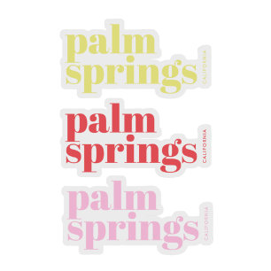 Adesivo Férias modernas em Palm Springs Califórnia