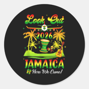 Adesivo Férias na Jamaica 2026 Aqui Vamos Nós Correspondên