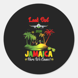 Adesivo Férias na Jamaica 2026 Grupo Jamaicano Corresponde