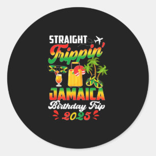 Adesivo Férias Retas Jamaica Férias 2025 Aniversário F