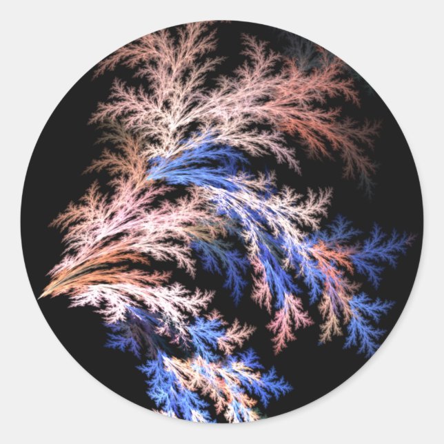 Adesivo Fern fractal (Frente)