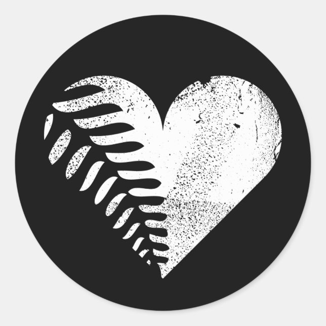 Adesivo Fern Heart Dark (Frente)