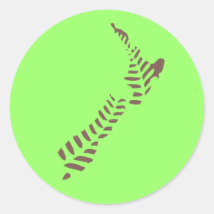 Adesivo Fern NZ 3 Sticker