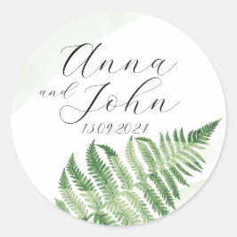 Adesivo Fern Verde Minimalista