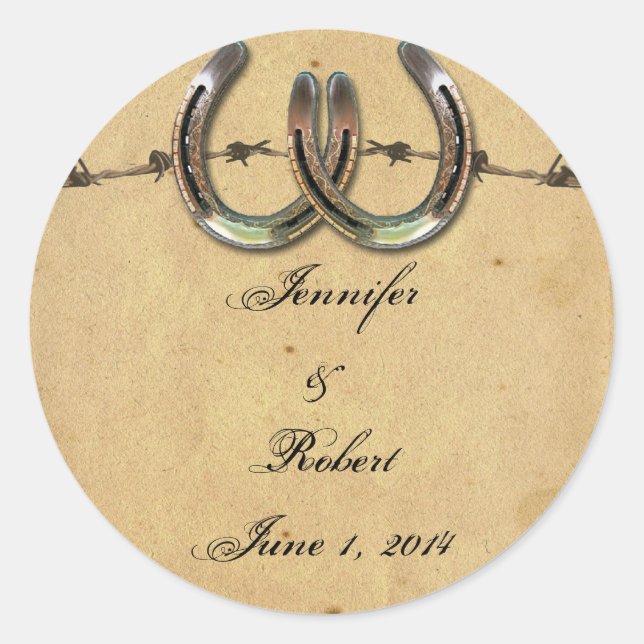 Adesivo Ferraduras do País Russo Ferradura do Envelope Bar (Frente)