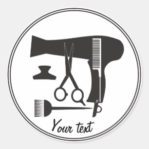 Adesivo Ferramentas dos penteados
