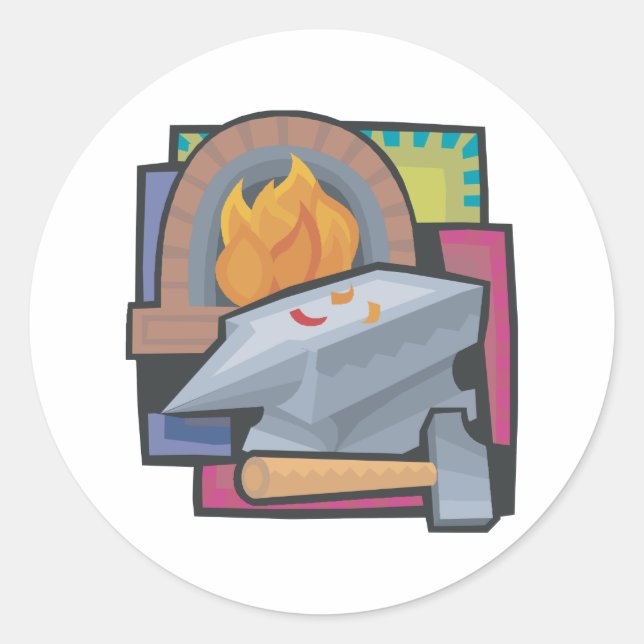 Adesivo ferreiro (Frente)